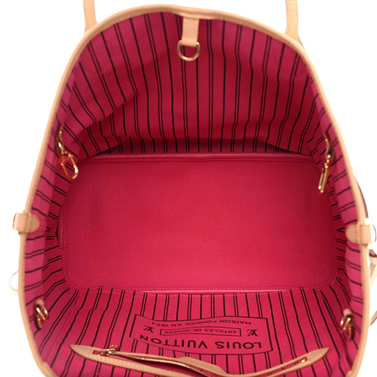 Monogram Inside Out Neverfull Bandoulier Handbag