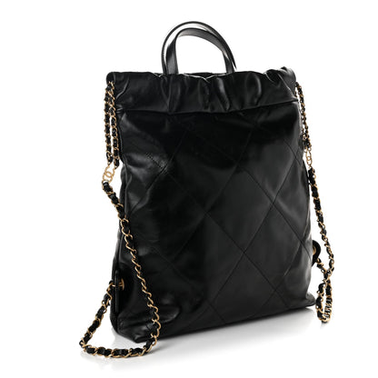 Quilted Calfskin Backpack