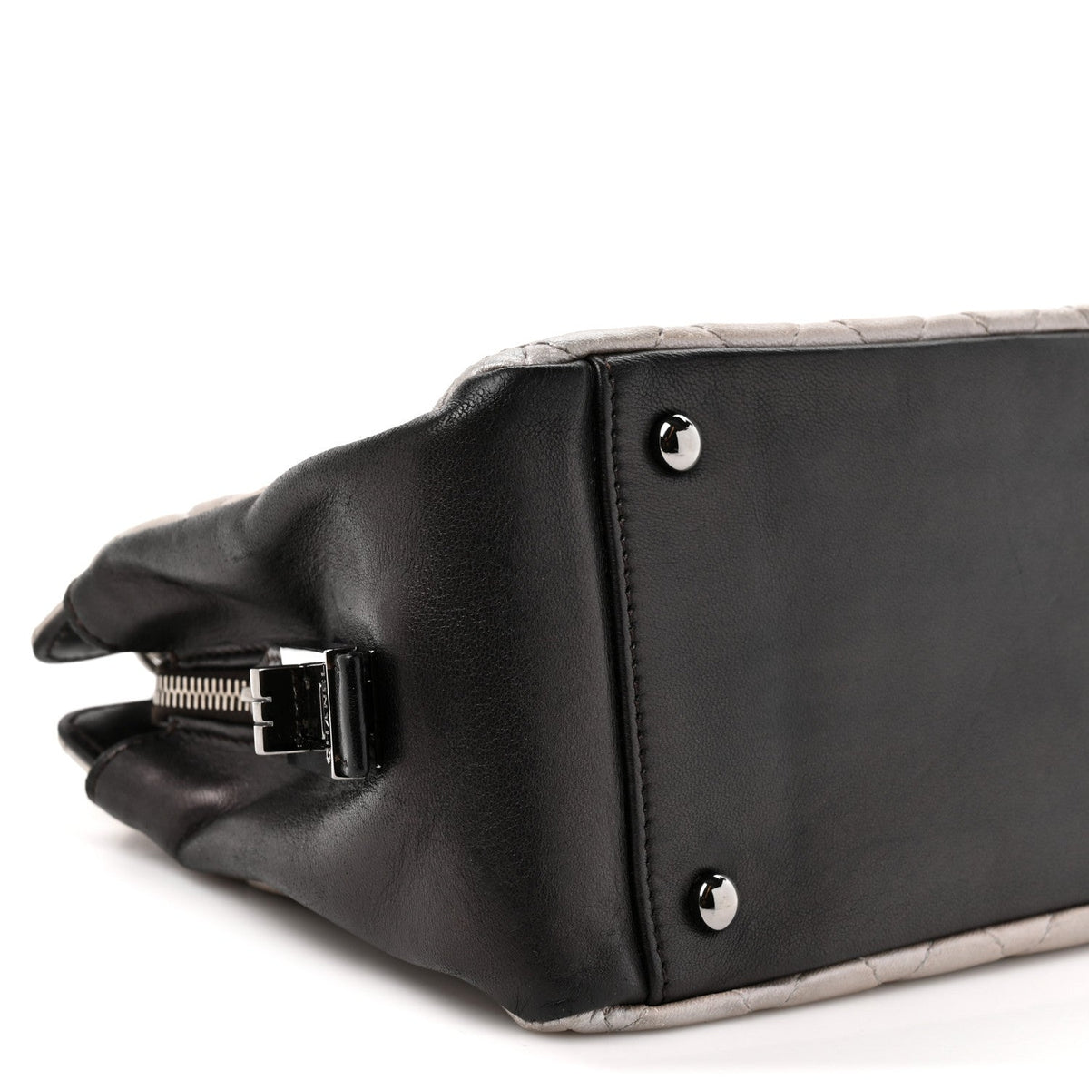 Small Quilted Calfskin Tote Bag