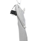 Gucci Nappa Matelasse Small Maxi Horsebit Shoulder Bag Black