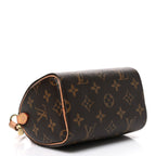 Louis Vuitton Monogram Canvas Nano Speedy Brown M61252
