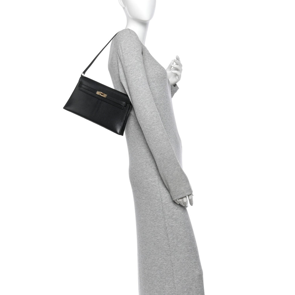 Hermes Chevre Chamkila Kelly Elan Black