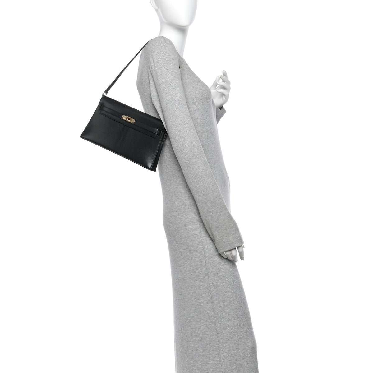 Hermes Chevre Chamkila Kelly Elan Black