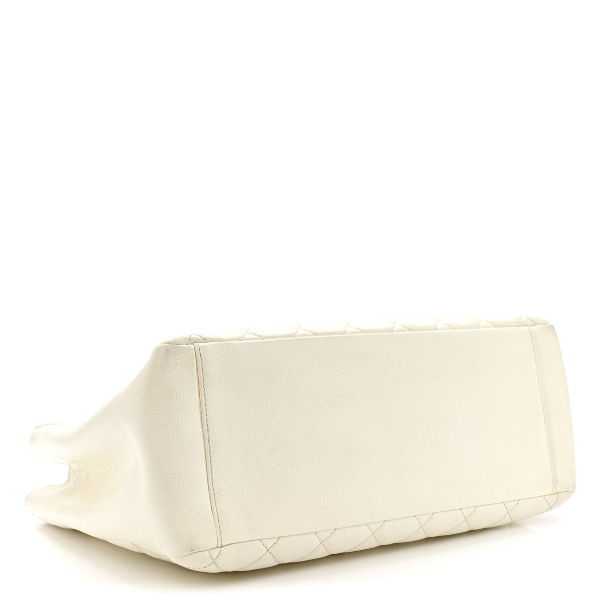 Quilted Caviar Tote Bag