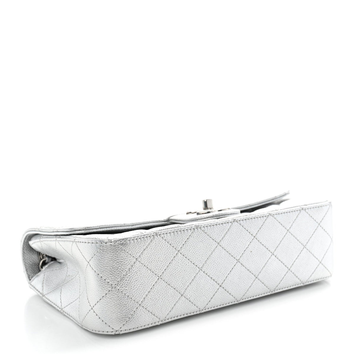 Medium Quilted Caviar Flap Shoulder Bag
