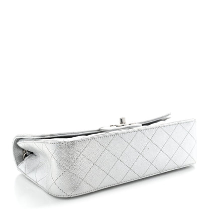Medium Quilted Caviar Flap Shoulder Bag