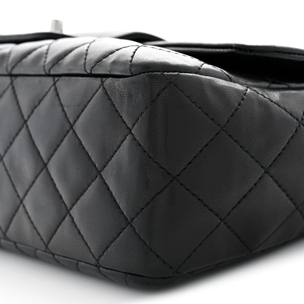 Quilted Lambskin Flap Shoulder Bag