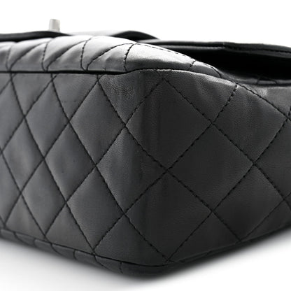 Quilted Lambskin Flap Shoulder Bag