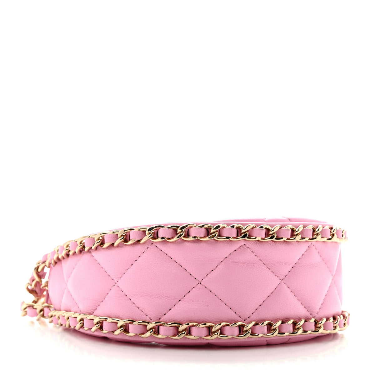 Mini Quilted Lambskin Hobo Bag