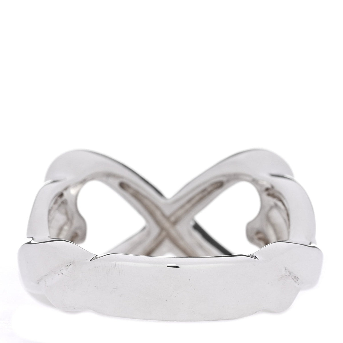 Sterling Silver Paloma Picasso Double Loving Heart Ring 52 6