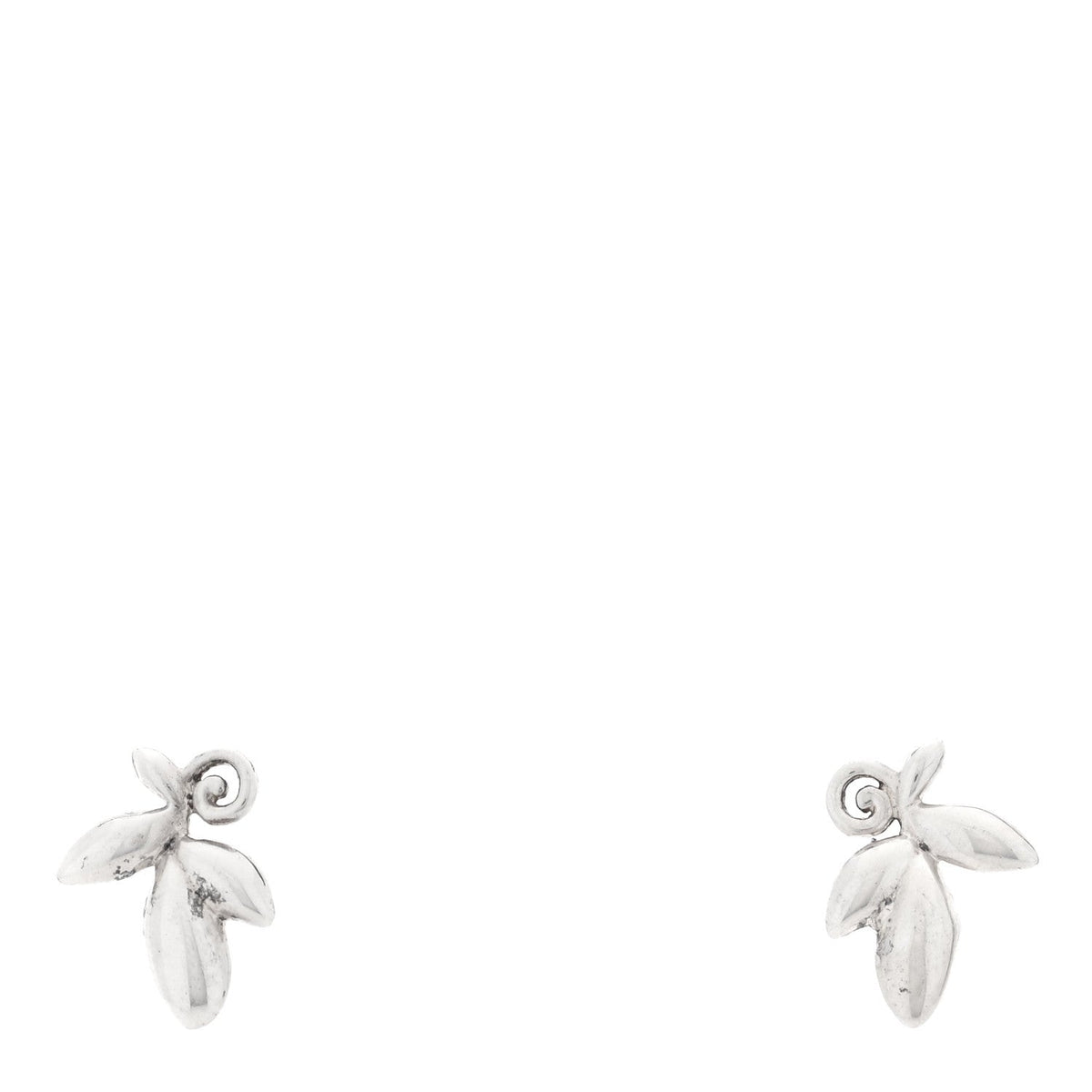 Sterling Silver Paloma Picasso Olive Leaf Earrings