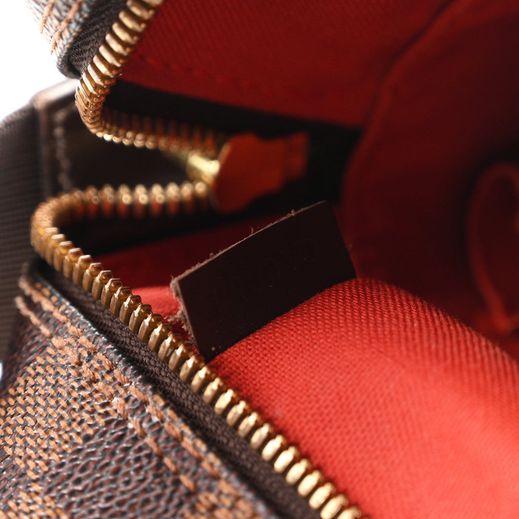 Louis Vuitton Damier Ebene Coated Canvas Olav MM Messenger Bag Brown