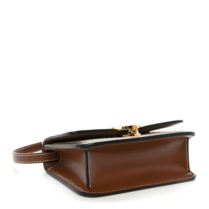 Mini Calfskin Canvas Handbag