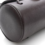 Chanel Shiny Caviar Preppy Coco Small Bowling Bag Black