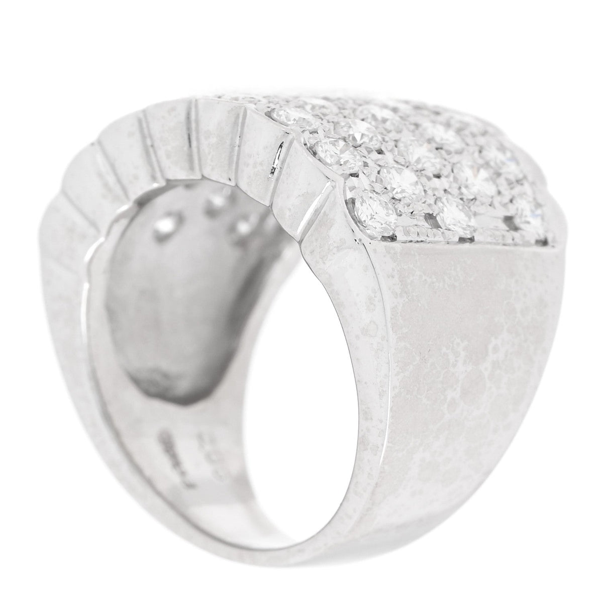 Parker & West by FASHIONPHILEPlatinum Diamond 2.06ctw Half Band Ring  52 6