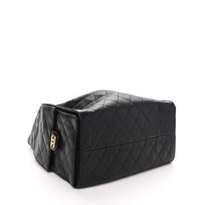 Medium Quilted Caviar Handbag