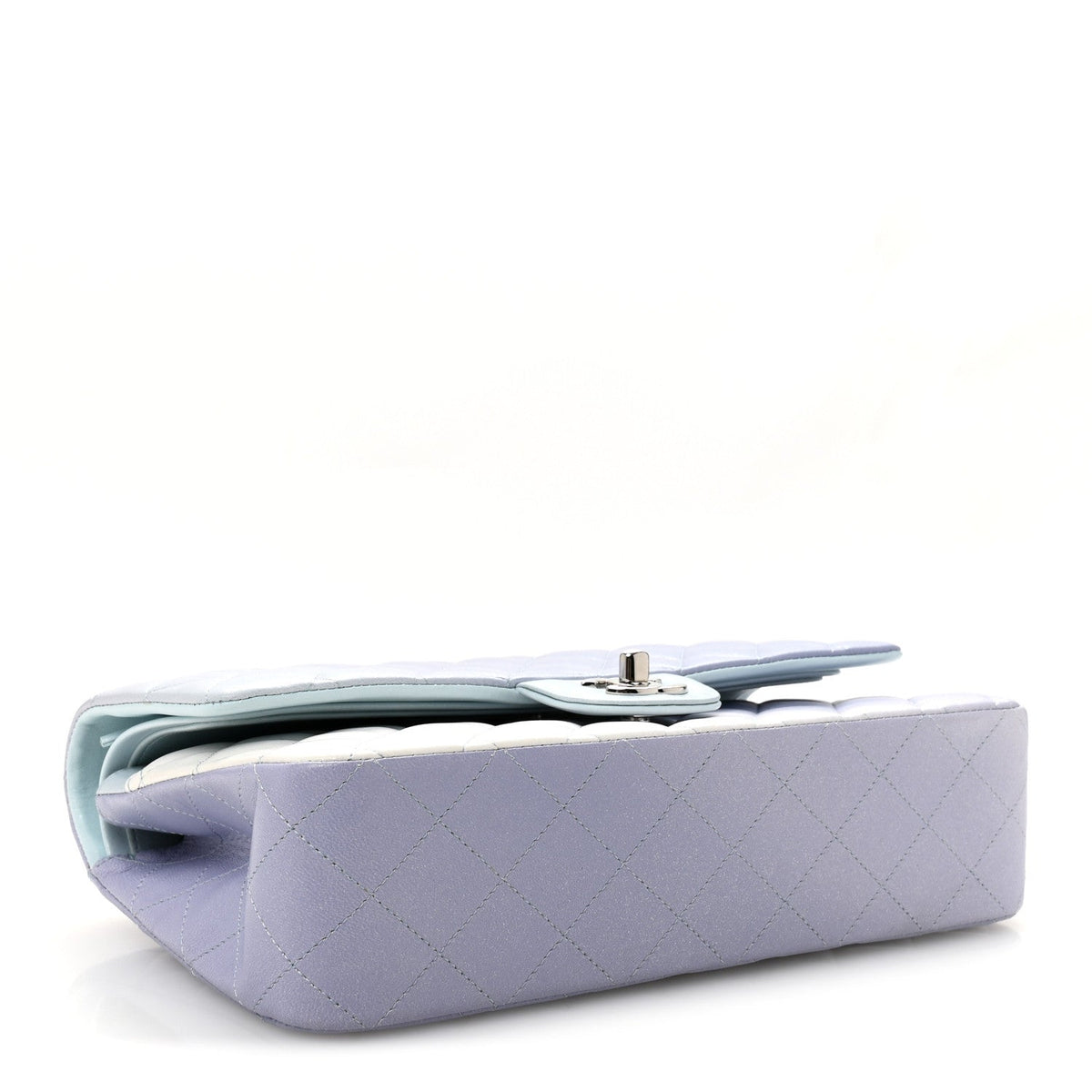 Medium Quilted Lambskin Flap Shoulder Bag