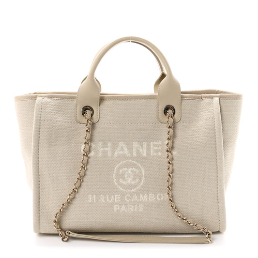Small Tote Bag - Beige