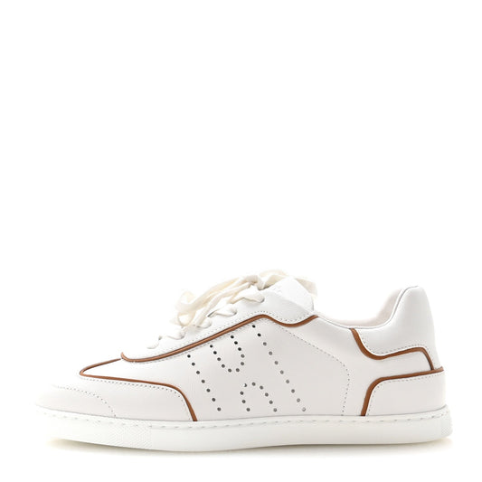 Sport Goatskin Calfskin Match Sneakers White