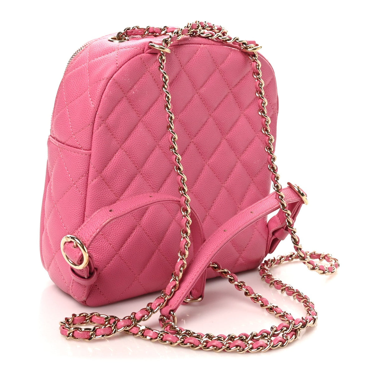 Small Quilted Caviar Backpack