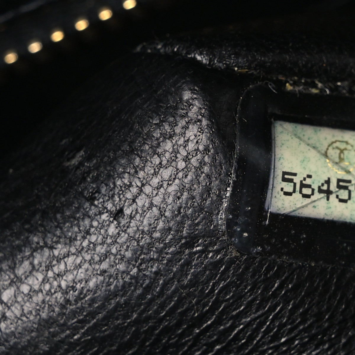 Quilted Caviar Tote Bag