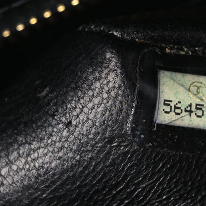 Quilted Caviar Tote Bag
