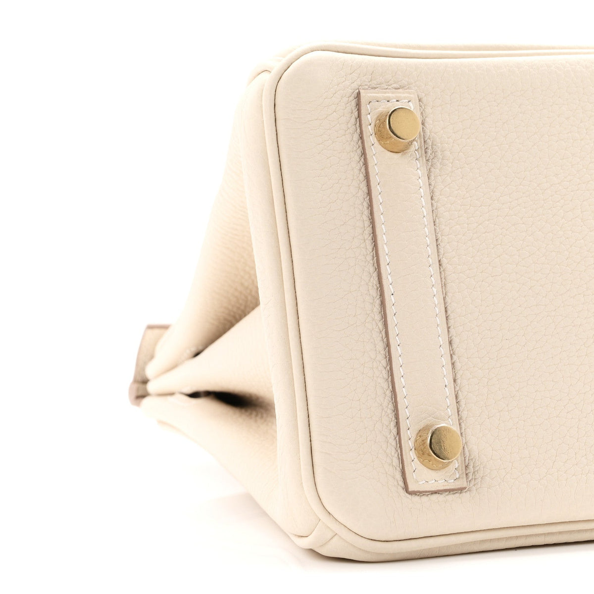 Togo Birkin 25 Craie Handbag