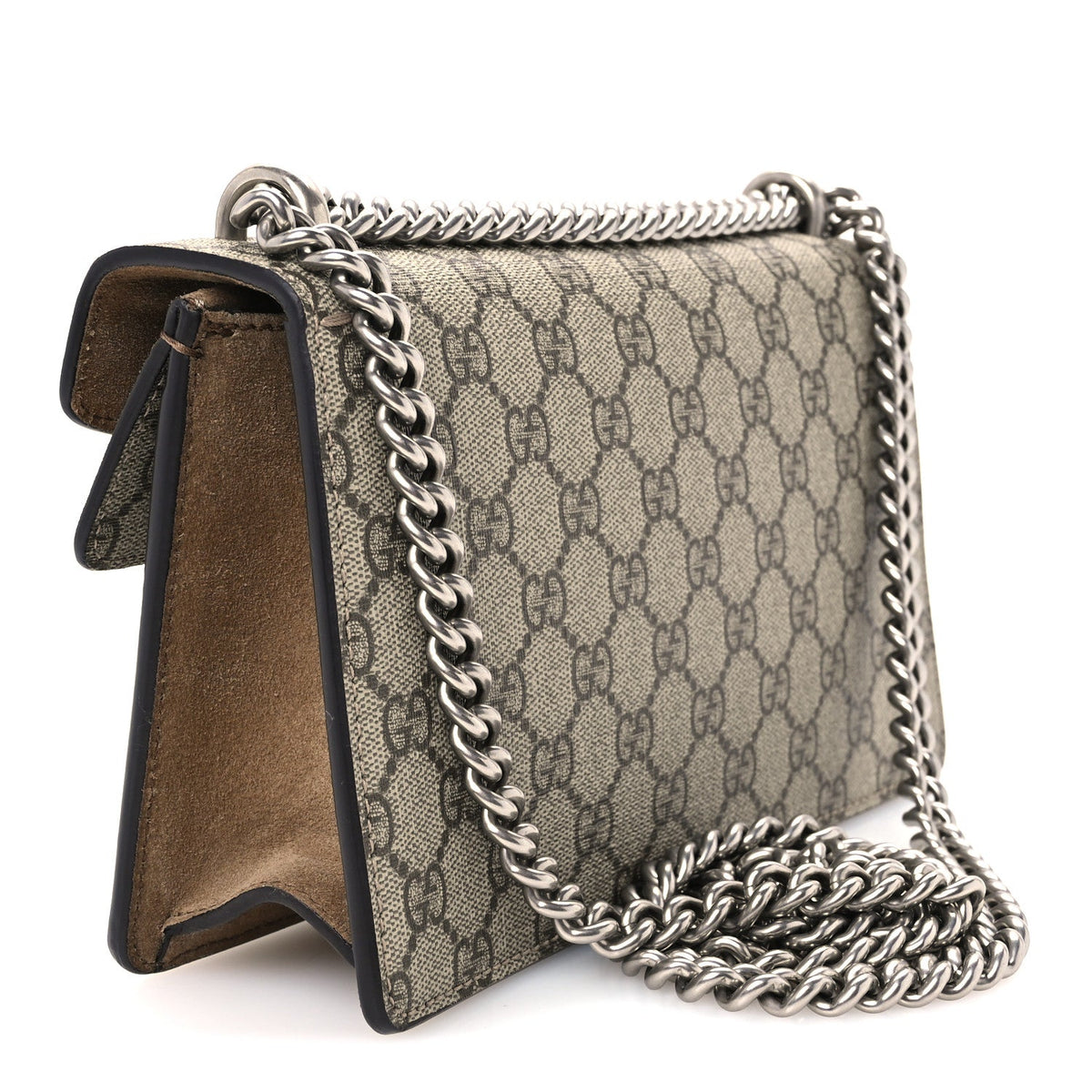 Small Suede Shoulder Bag