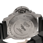 Panerai Titanium Rubber 47mm Luminor Submersible Automatic Watch Black PAM1305