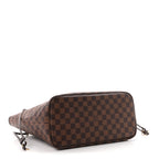 Louis Vuitton Damier Ebene Neo Neverfull MM Tote Bag Brown