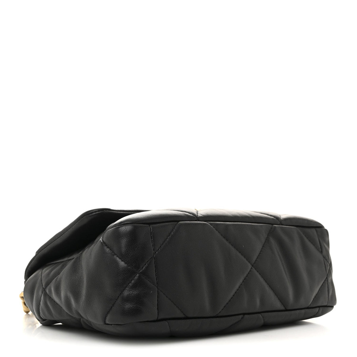 Medium Quilted Lambskin Flap Shoulder Bag