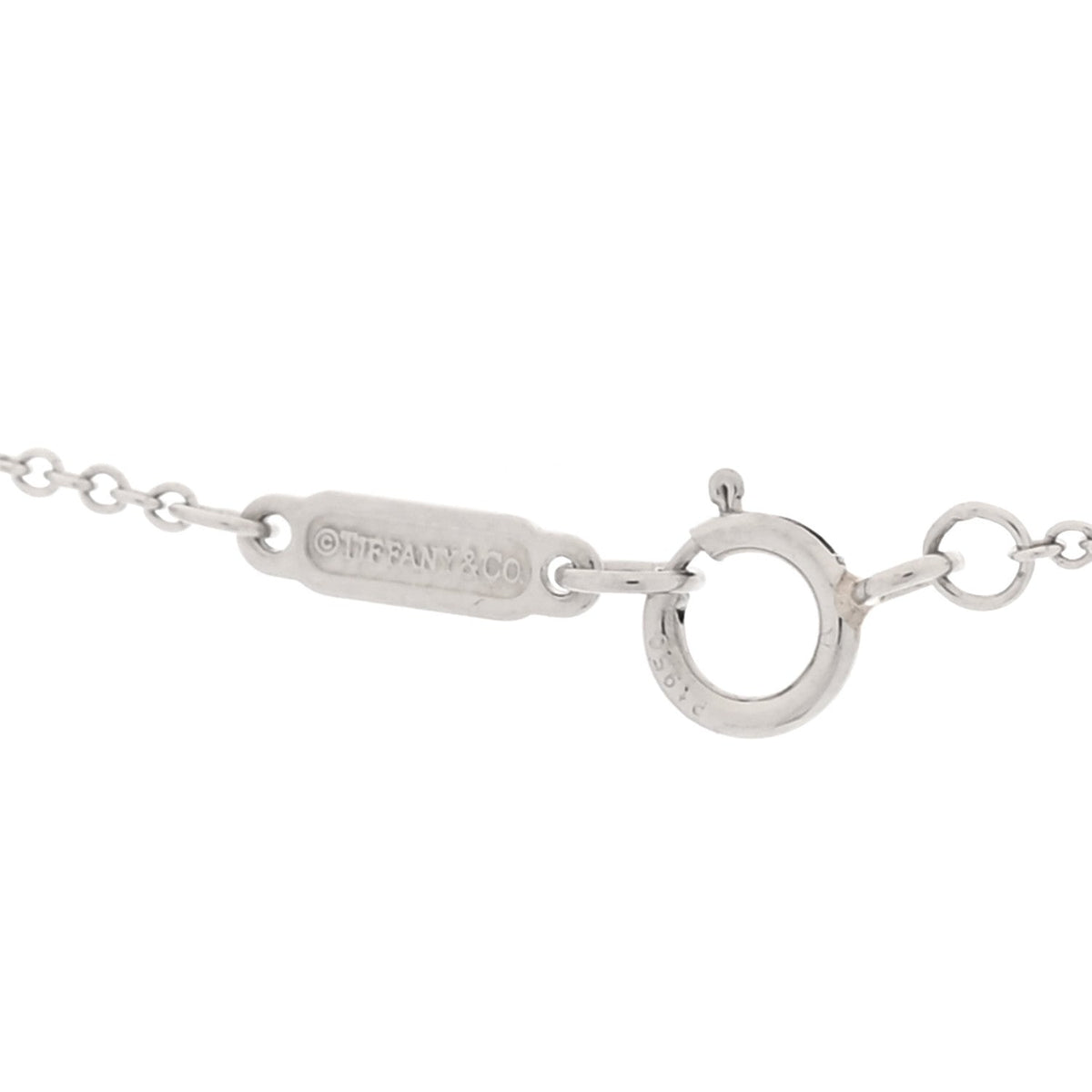 Platinum Diamond Fleur de Lis Pendant Necklace