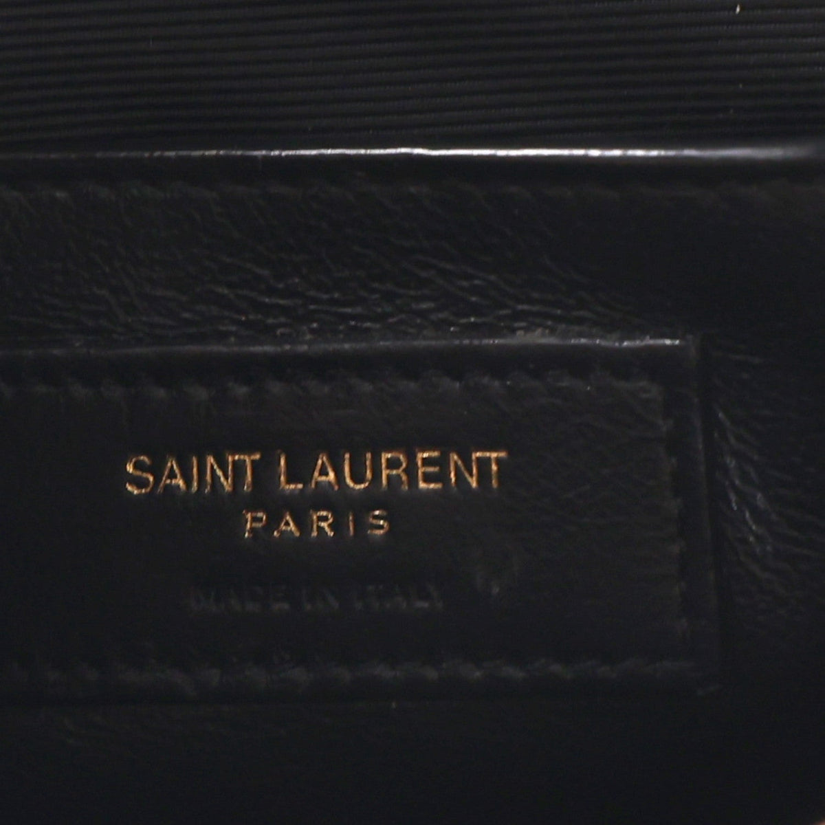 Saint Laurent Grain De Poudre Small Monogram Satchel Black