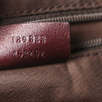 Gucci Metallic Monogram Large D Gold Hobo Purple