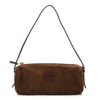 Miu Miu Suede Pouch Cacao
