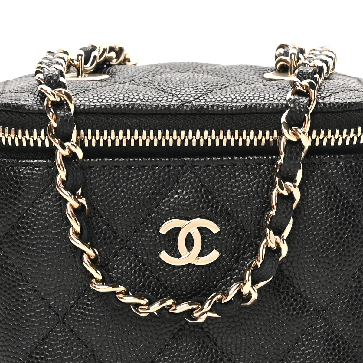 Mini Quilted Caviar Handbag