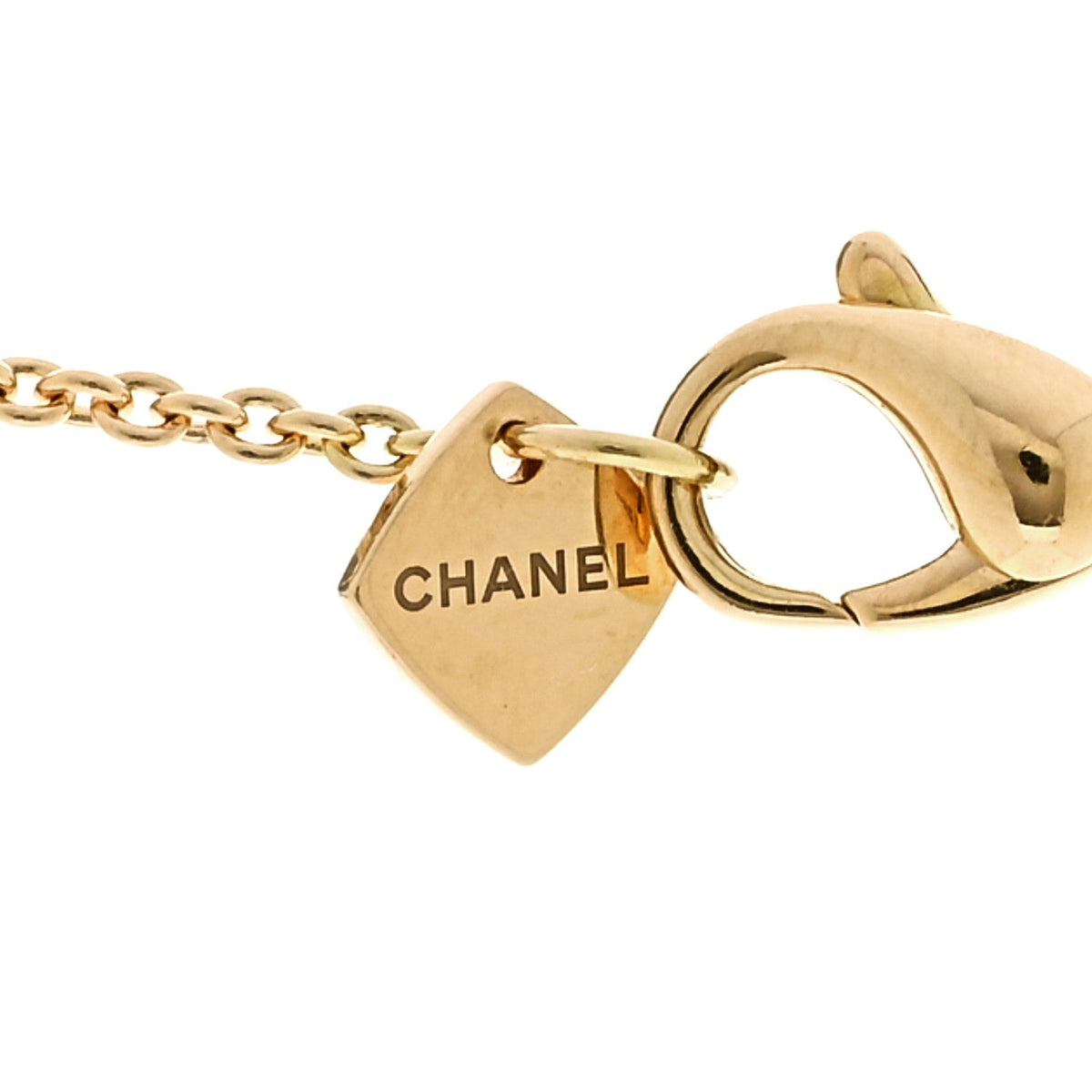18K Yellow Gold Coco Crush Round Pendant Necklace