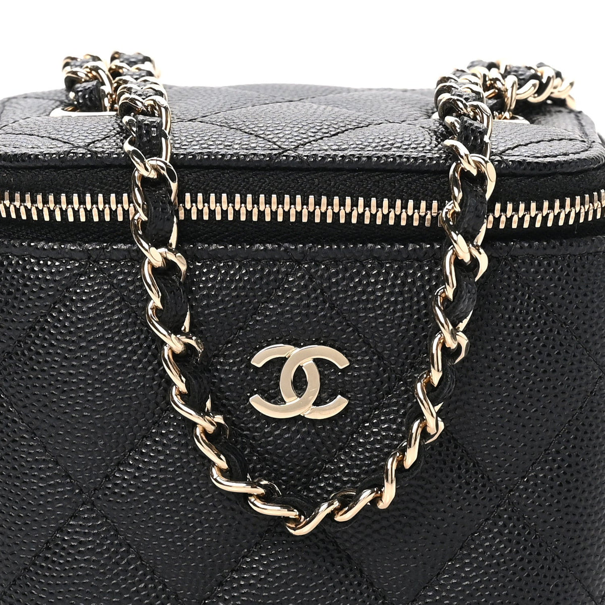 Mini Quilted Caviar Handbag