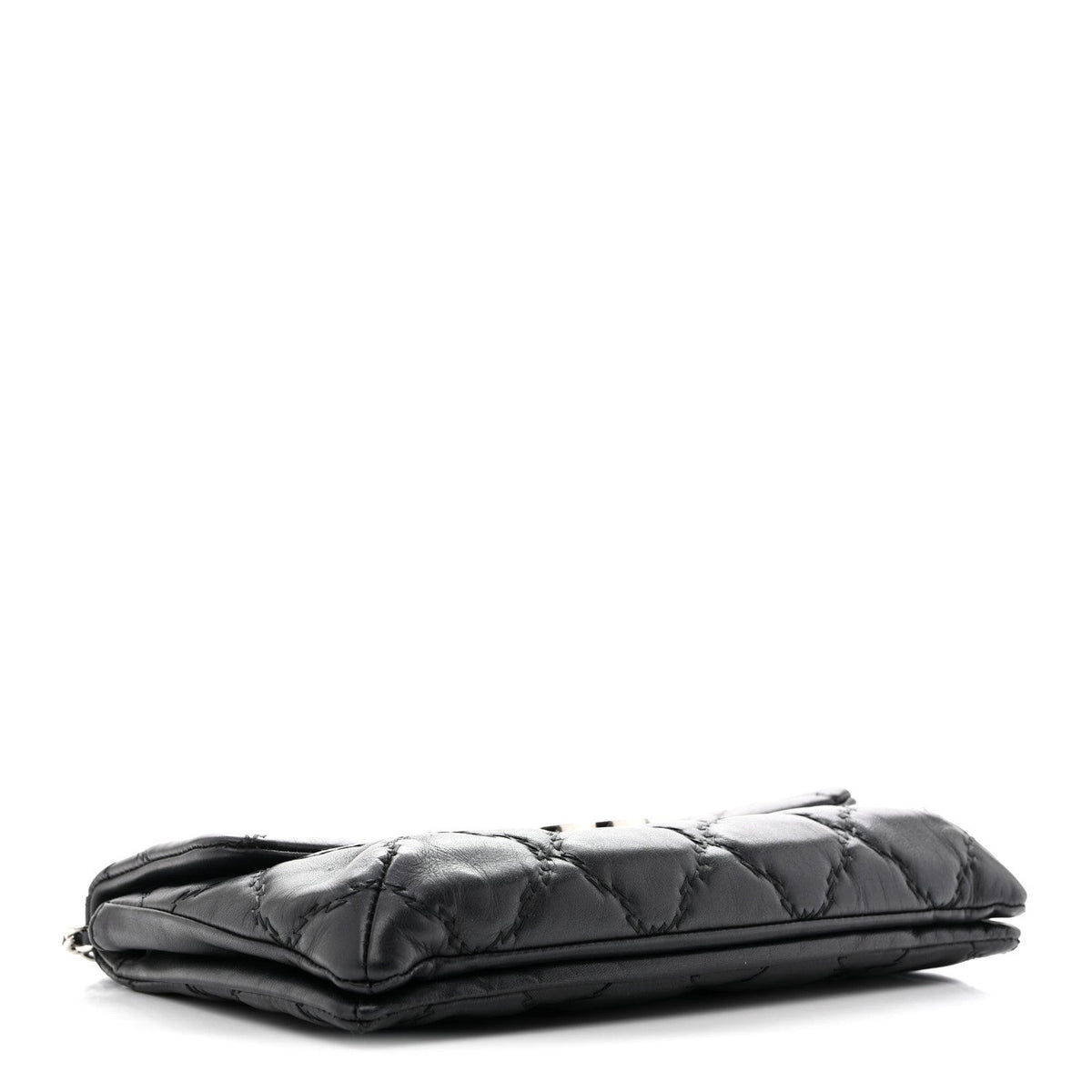 Quilted Calfskin Clutch Bag