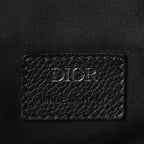 Christian Dior Oblique Men's Saddle Bag Blue