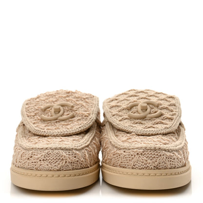 Chanel Quilted CC Turnlock Women's Mules