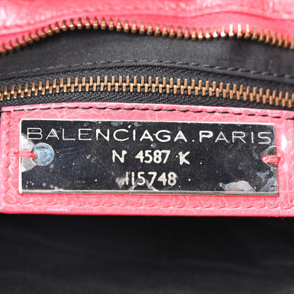 Agneau Classic Hardware City Rose Thulia Handbag
