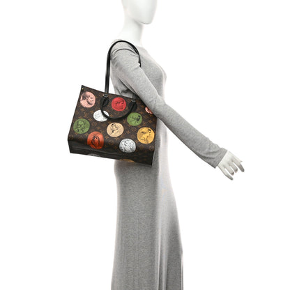 X Fornasetti Monogram Cameo Onthego Mm Handbag