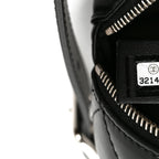 Chanel Calfskin Quilted Waist Belt Bag Black