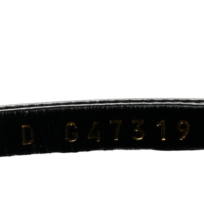 Chanel Goatskin CC Times Square Women's Thong Sandals
