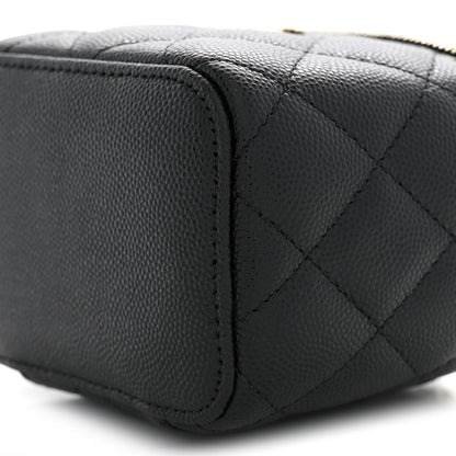 Mini Quilted Caviar Handbag