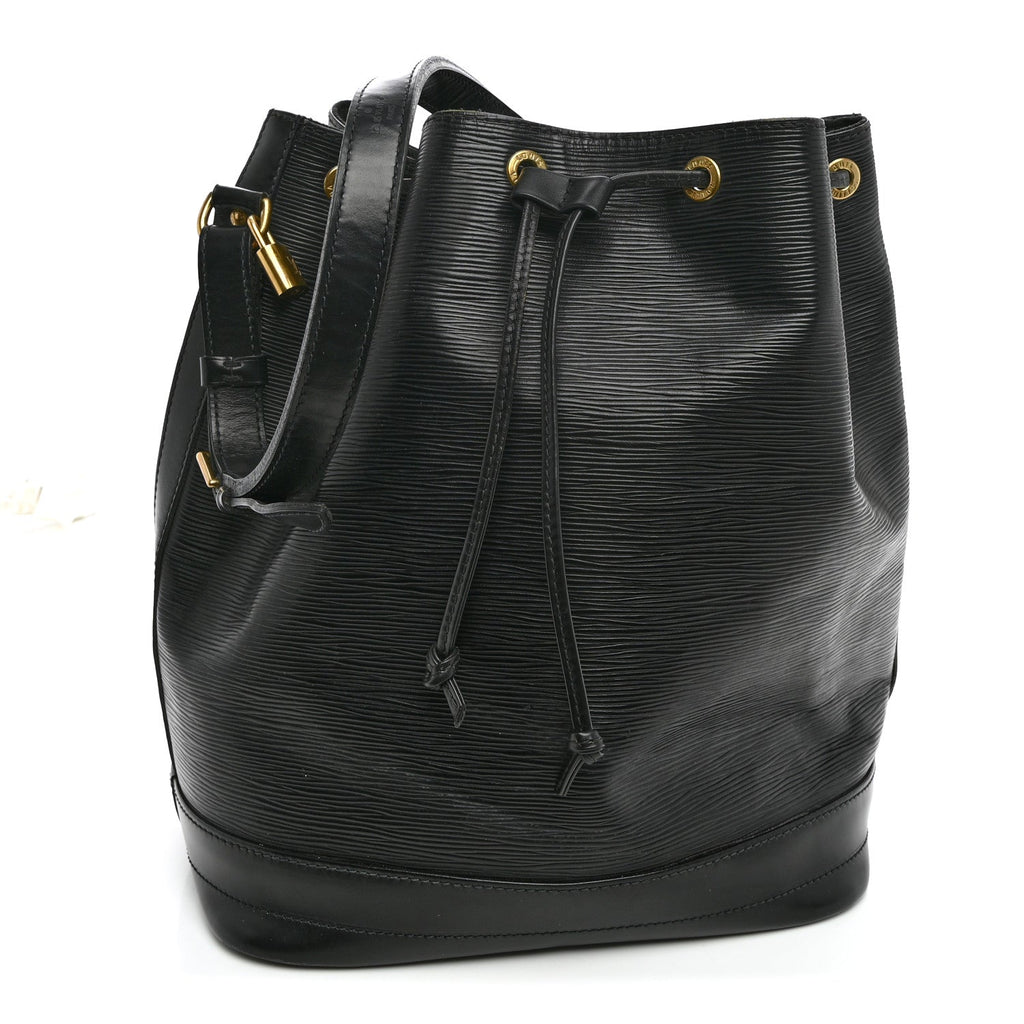 Louis Vuitton Epi Noe Black