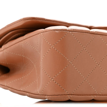 Medium Quilted Lambskin Flap Shoulder Bag