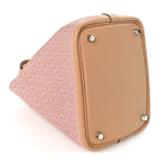 Hermès Swift Lucky Daisy Picotin Lock 18 PM Chai