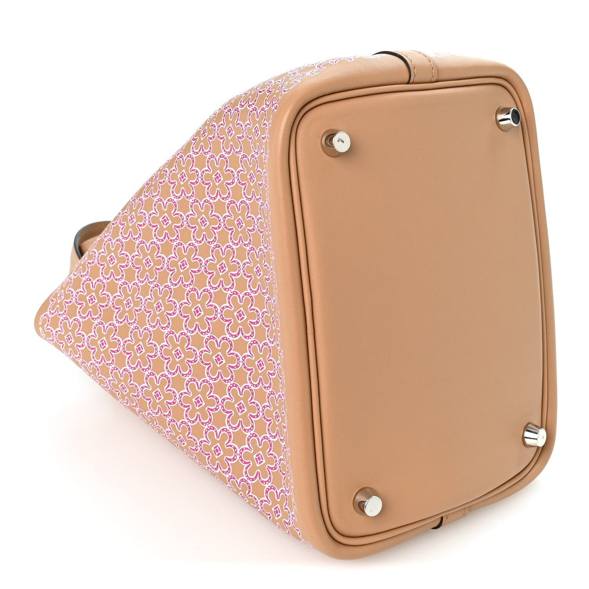 Hermès Swift Lucky Daisy Picotin Lock 18 PM Chai